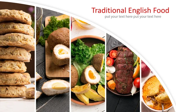 Tradiční anglická kuchyně — Stock fotografie