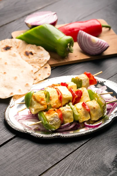 Indian paneer curd cheese — Stock Photo, Image