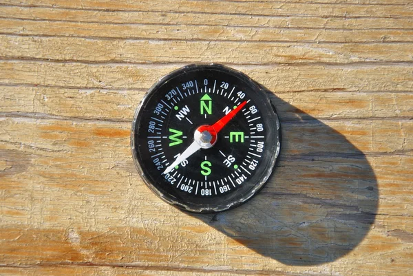 Black compass — Stock Photo, Image