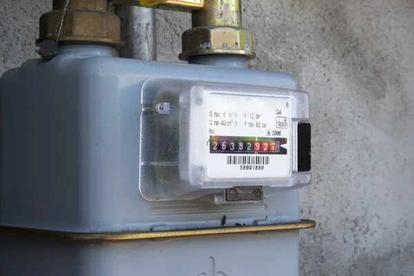 Methane gas meter — Stock Photo, Image