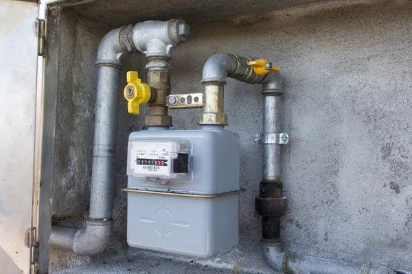 Methane gas meter — Stock Photo, Image