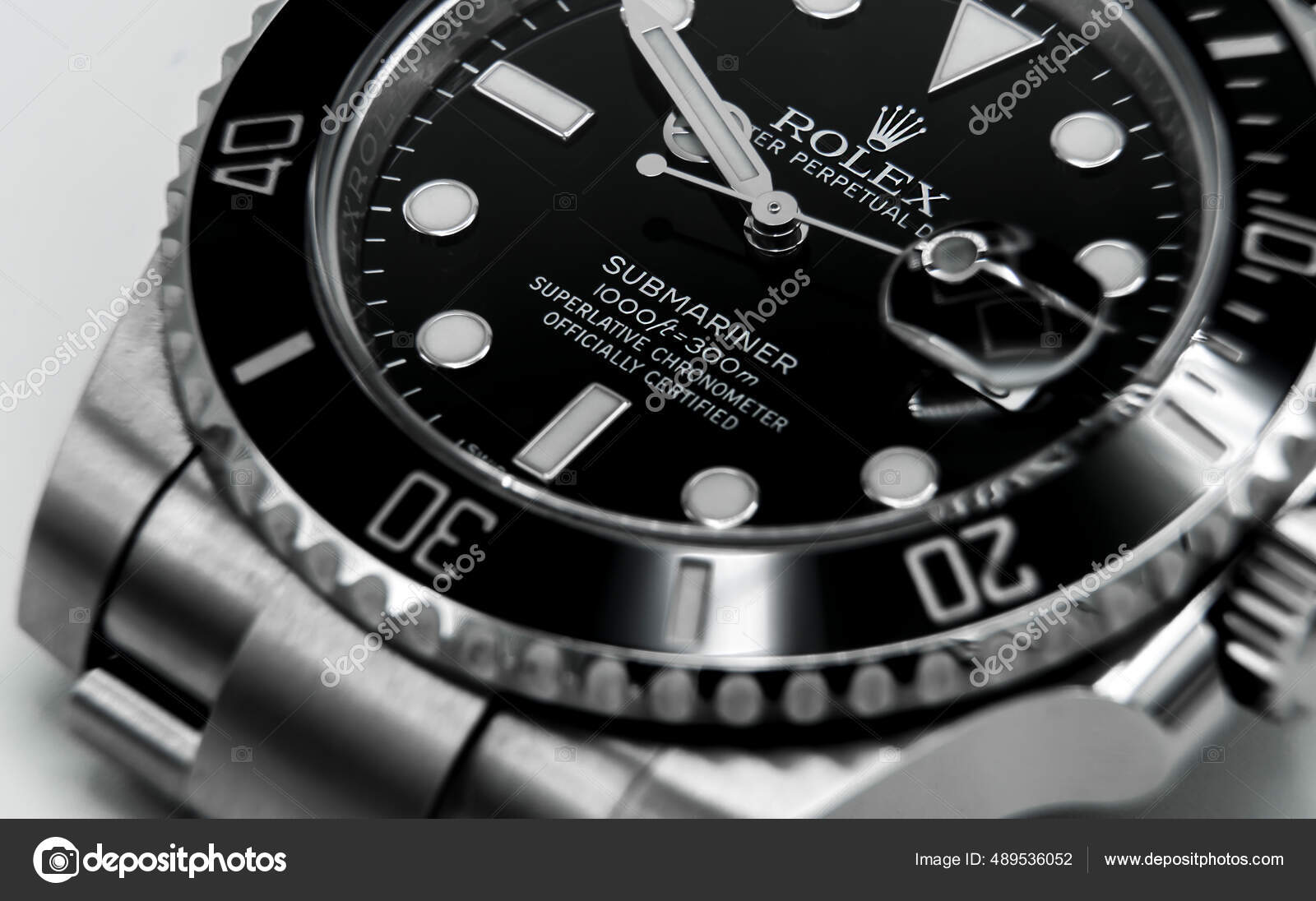 Bangkok Thailand July 2019 Jam Submariner Rolex Dilengkapi Dengan