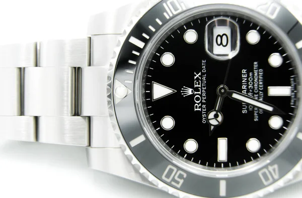 Bangkok Thailand Ιουλίου 2019 Rolex Submariner Ρολόι Είναι Εξοπλισμένο Ένα — Φωτογραφία Αρχείου