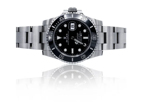 Bangkok Thailand Ιουλίου 2019 Rolex Submariner Ρολόι Είναι Εξοπλισμένο Ένα — Φωτογραφία Αρχείου