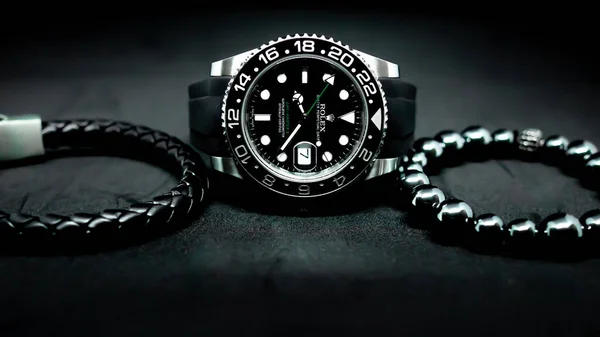 バンコク 3月2019 ロレックスGmtマスター2はロレックスの時計の人気のあるスポーツモデルです — ストック写真