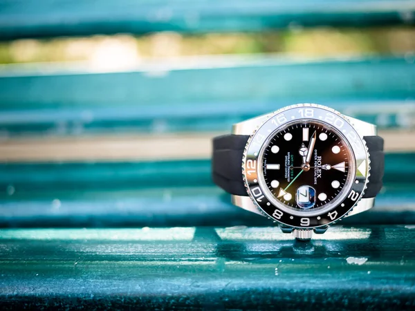 Bangkok Tayland Mart 2019 Rolex Gmt Master Rolex Saatinin Popüler — Stok fotoğraf