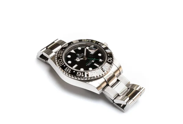 2019年3月11日 泰国曼谷 劳力士Gmt Master Rolex Gmt Master 是劳力士手表的一款流行运动车型 — 图库照片