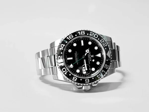 Bangkok Tailândia Março 2019 Rolex Gmt Master Modelo Esportivo Popular — Fotografia de Stock