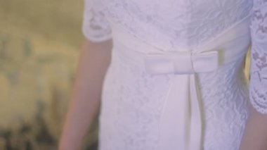 Beyaz gelinlik dantel gelin tarih ile