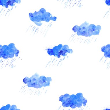 desen parlak suluboya bulutlar ile. 