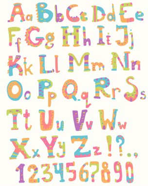 etno alfabe ve numaralar