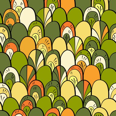 Balık ölçekler seamless modeli