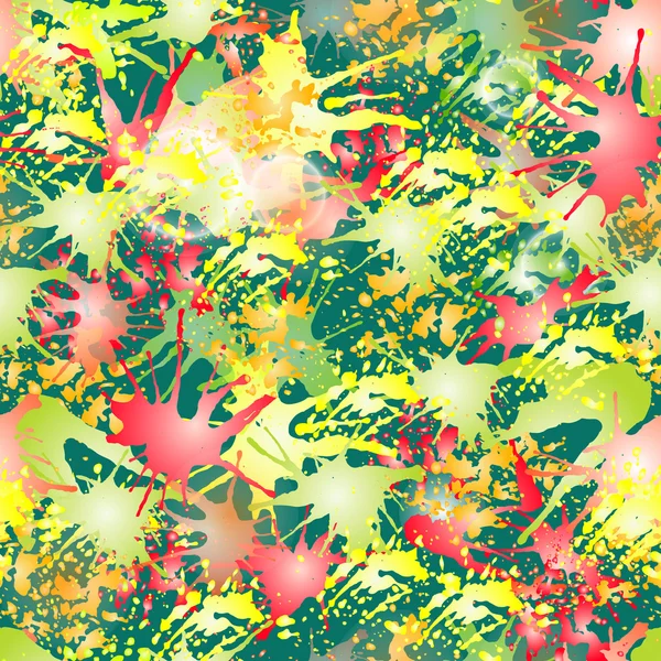 seamless pattern with  splashes