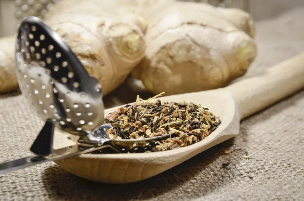 Baharatlı taze zencefil