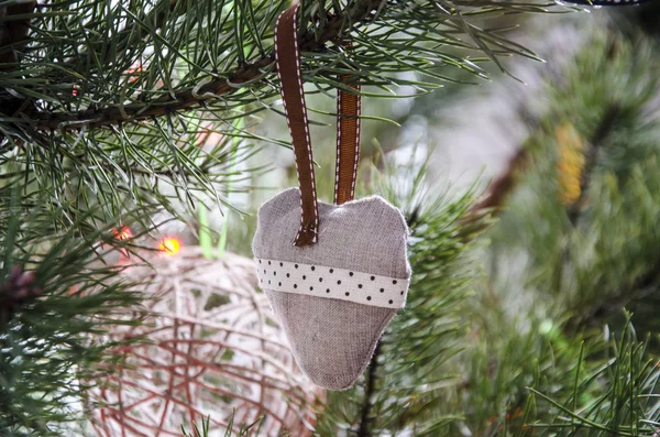 Decoraciones de Navidad hechas a mano — Foto de Stock