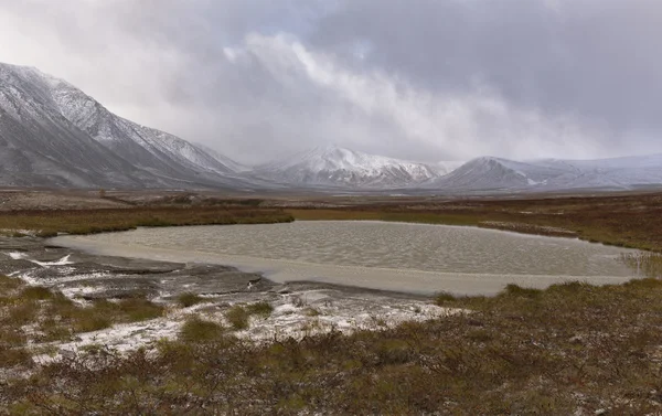 In het najaar van de Polar Oeral — Stockfoto