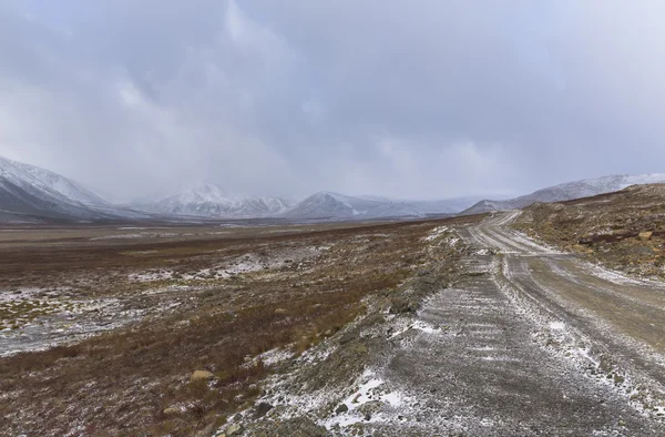 In het najaar van de Polar Oeral — Stockfoto