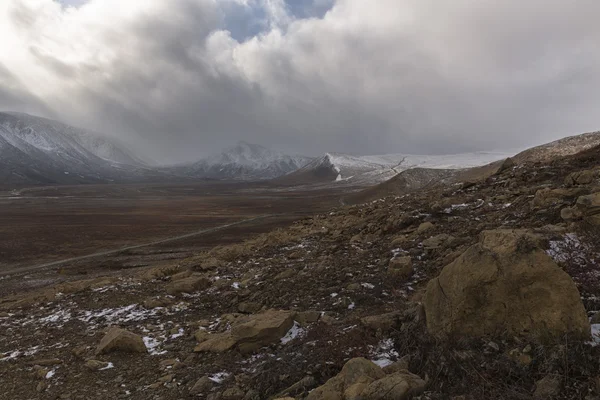 In het najaar van de Polar Oeral — Stockfoto