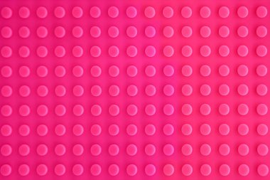 Pembe dairelerin soyut arka planı. Daireler çift sıra dizilmiş..               