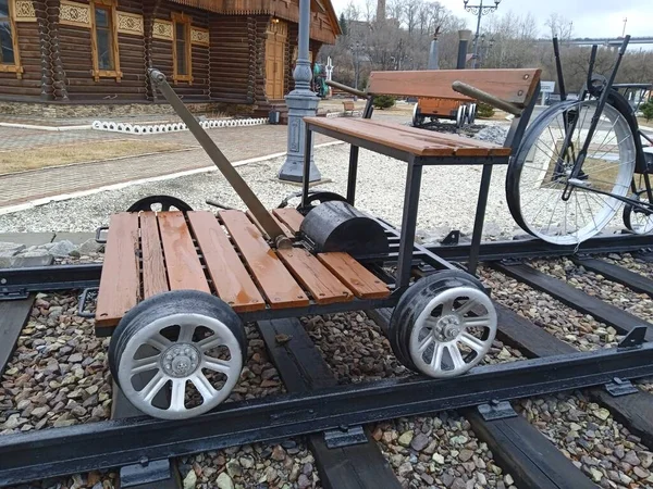Wózek Muzeum Chabarowsku — Zdjęcie stockowe