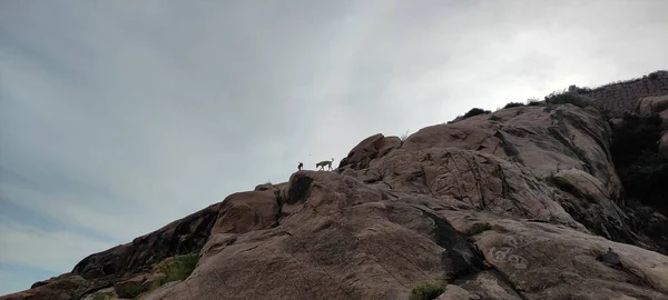 Arkaplan dağı güzel dış mekan gökyüzü manzarası