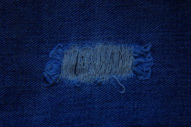 Denim mavi kot kumaşı. Soyut arkaplan.