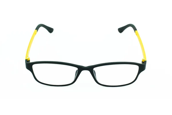 Leichte Brille auf weiß — Stockfoto