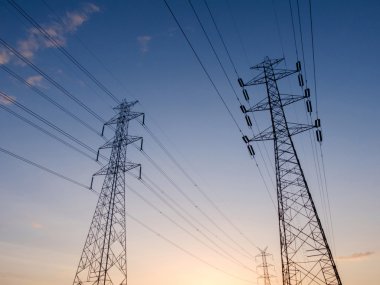 yüksek gerilim elektrik Kulesi