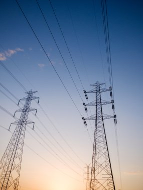 yüksek gerilim elektrik Kulesi