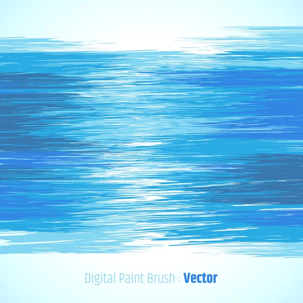 Abstract bright colorful background digital painted brush stroke — Stock Vector