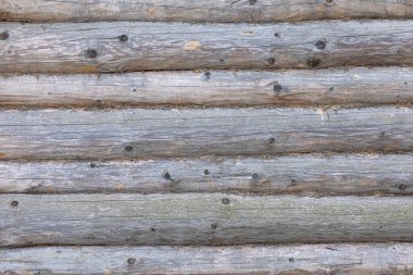 Evin dokusu, yapısı ya da deseni ya da ahşap yüzeyi, kulübe ya da kirişler, kütükler, gövdeler ya da yatay olarak yatan kalaslar.