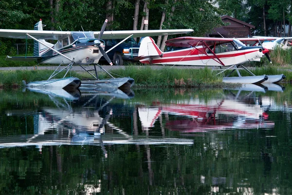 Floatplanes — стокове фото