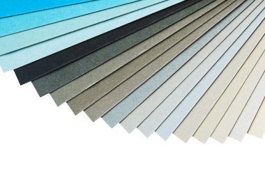 Renk grafik gökkuşağı kağıt paleti