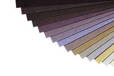 Renk grafik gökkuşağı kağıt paleti