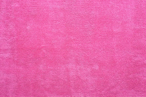 Pano de microfibra rosa — Fotografia de Stock