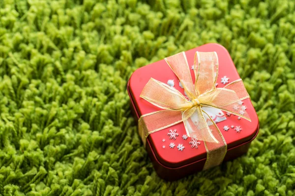 빨간 선물 상자 — 스톡 사진