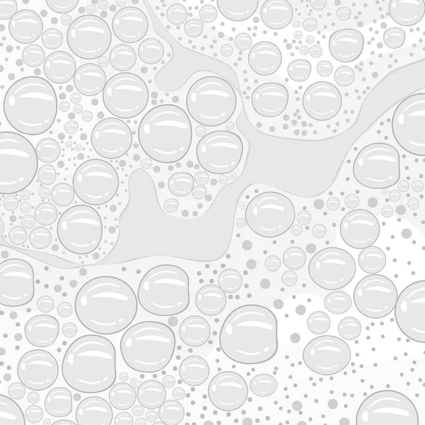 Мыльная Пена Пузырями Плоской Конструкции — стоковый вектор