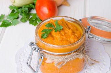 Ev yapımı kabak havyar