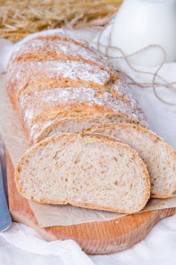 ev yapımı ekmek kepek ile