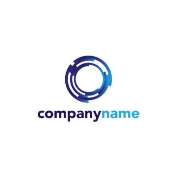 Modern vektör Logo soyutlama