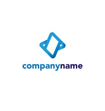 Modern vektör Logo soyutlama