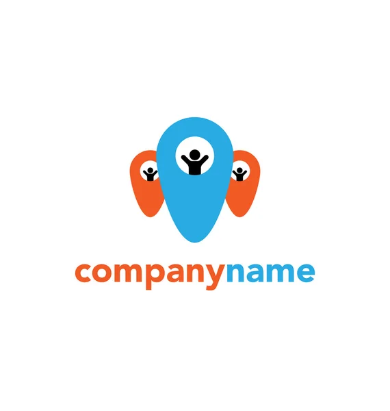  insan kaynak veya arama vektör logosu
