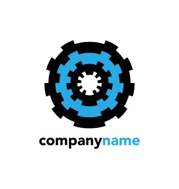 Soyutlama vektör logosu
