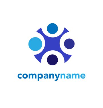 Soyutlama vektör logosu