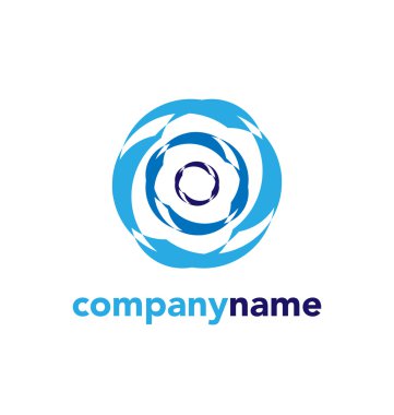 Soyutlama vektör logosu