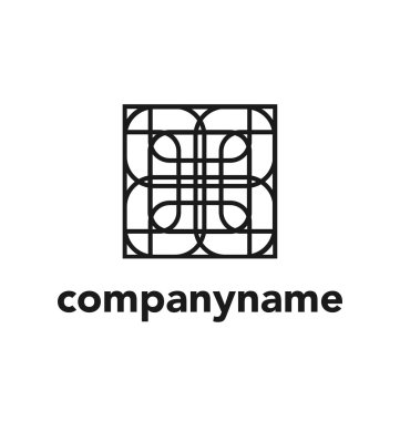 Soyutlama vektör logosu