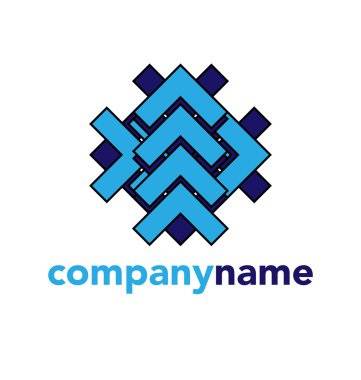 Soyutlama vektör logosu