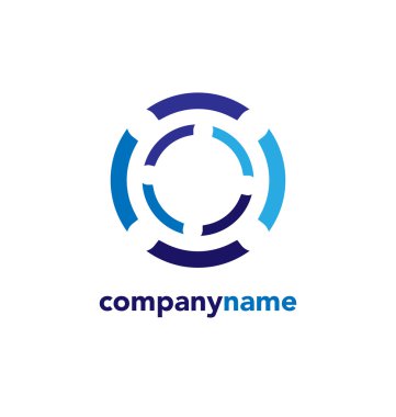 Soyutlama vektör logosu