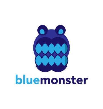 Canavar vektör Logo