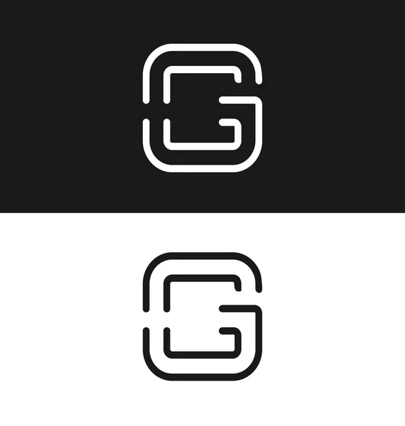 Vektör logosu G